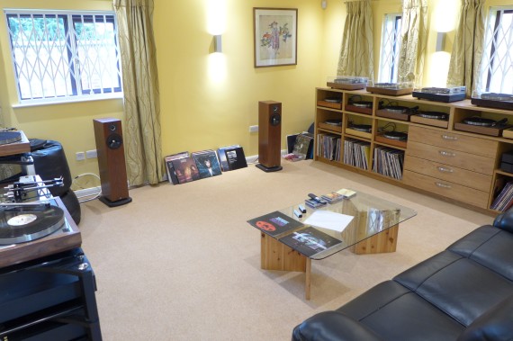 Our finally finished and furnished LP12 demonstration room