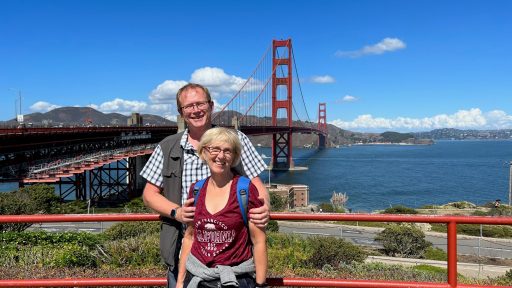 Peter & Alison in San Farncisco