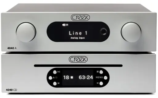 Creek Audio 4040 CD player and integrated amplifier